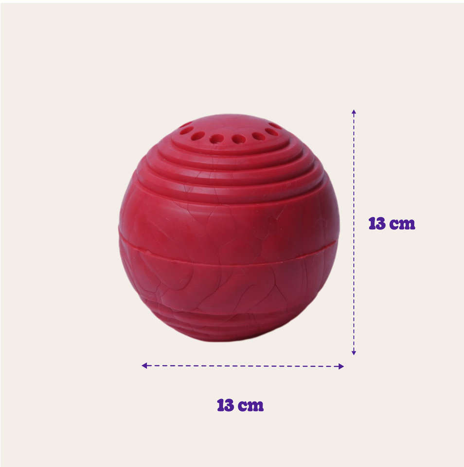 Brinquedo Duratoys Bola Plutão Vermelha - Tam. Único