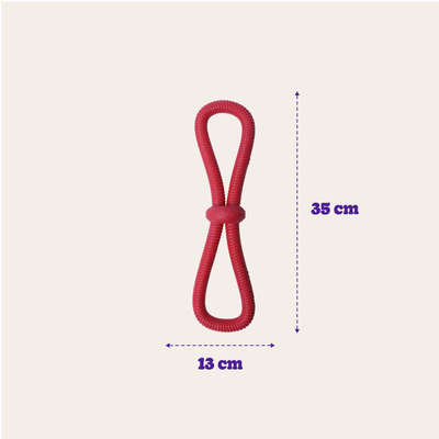 Brinquedo Duratoys Loop Flex Laço Vermelho