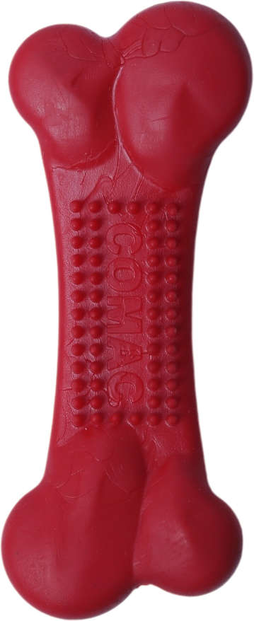 Brinquedo Duratoys Osso Massageador Vermelho - Tam. G