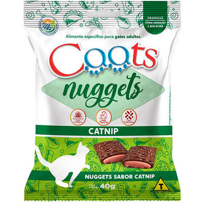 Nuggets Caats para Gatos Adultos Sabor Catnip