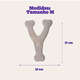 Brinquedo Forquilha de Bamboo Natural”