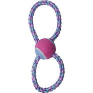 Brinquedo Bola de Tênis com Corda para Cães - Tam. Único