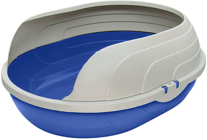 Bandeja Higiênica com Arco Furacão Pet Gato Prime Azul - Tam. Único