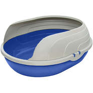 Bandeja Higiênica com Arco Furacão Pet Gato Prime Azul - Tam. Único