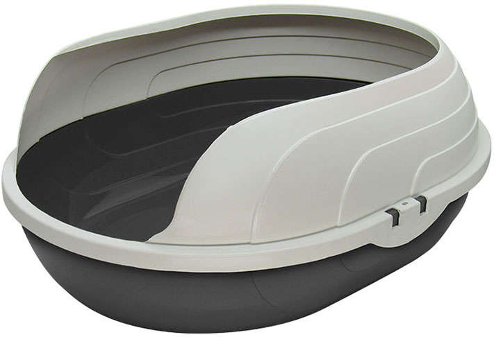 Bandeja Higiênica com Arco Furacão Pet Gato Prime Black - Tam. Único
