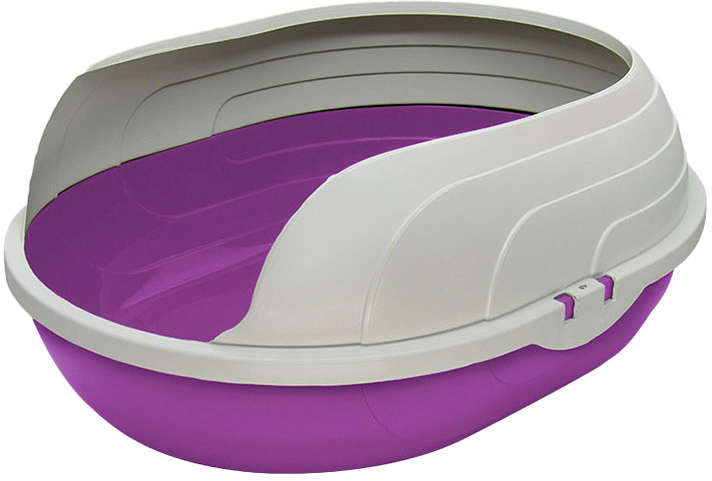 Bandeja Higiênica com Arco Furacão Pet Gato Prime Rosa - Tam. Único