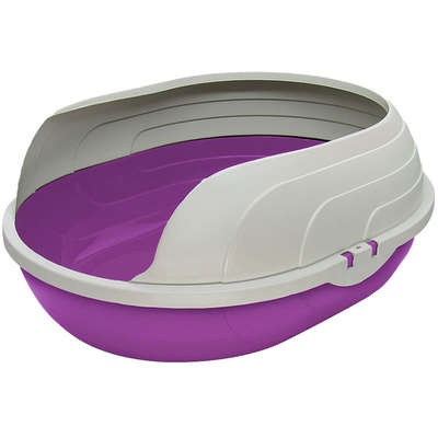 Bandeja Higiênia com Arco Furacão Pet Gato Prime Rosa