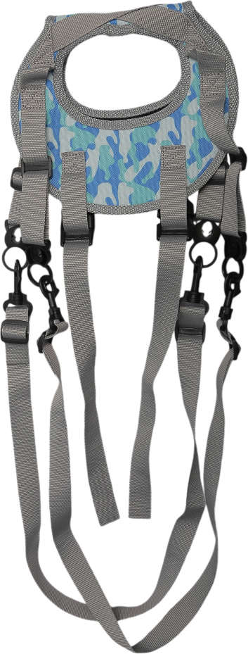 Suporte Pélvico Walkin' Pets Harness Azul - Tam. GG