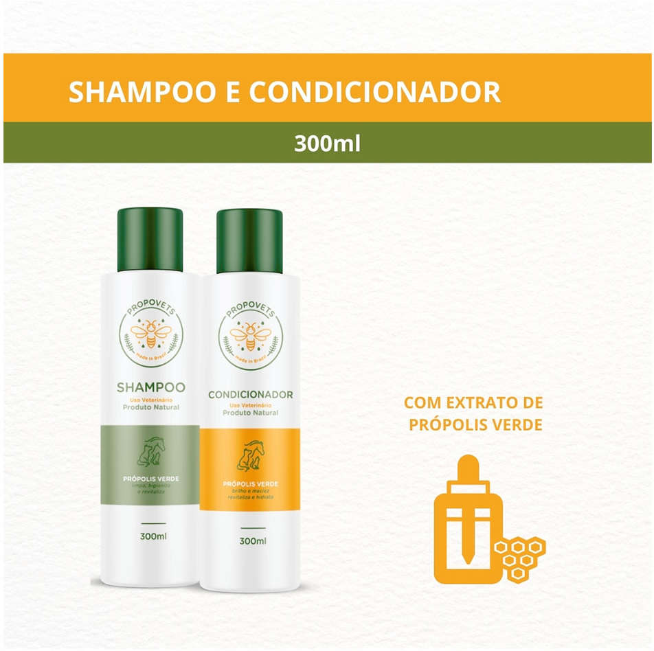 Kit Propovets Natural Própolis Verde 300mL - KIT