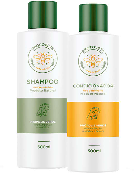 Kit Propovets Natural Própolis Verde 500mL - KIT