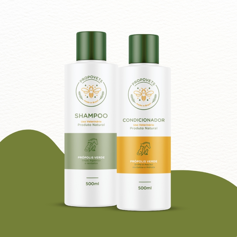 Kit Propovets Natural Própolis Verde 500mL - KIT