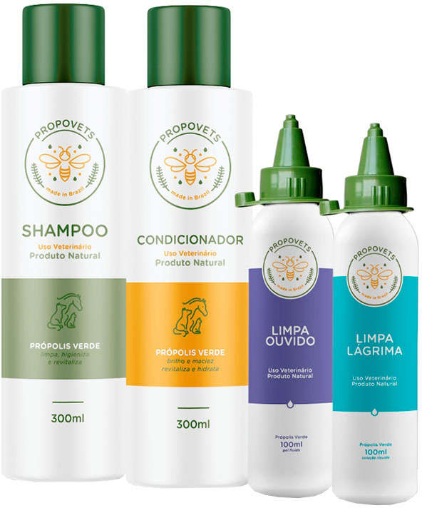 Kit Propovets Natural Própolis Verde + Tratamento 300 mL - KIT