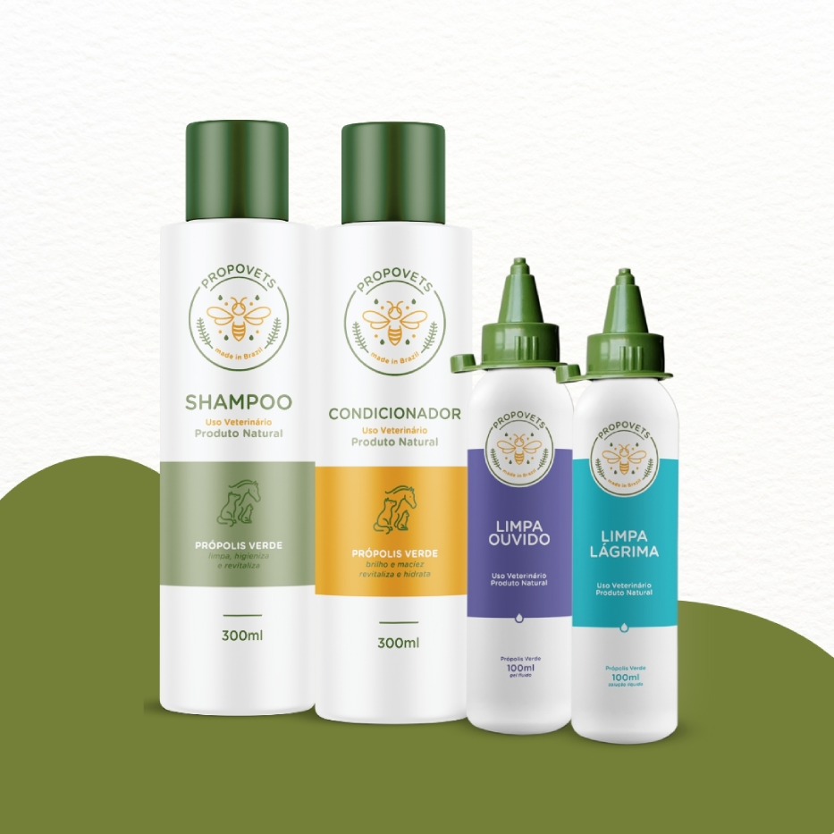 Kit Propovets Natural Própolis Verde + Tratamento 300 mL - KIT