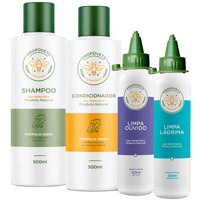 Kit Propovets Natural Própolis Verde 500mL + Tratamento - KIT