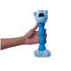 Brinquedo Pelúcia Cachorro Salsicha Azul para Cães