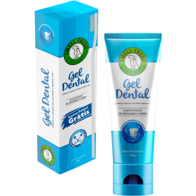 Gel Dental Smell Fresh com Extrato de Gengibre e Mirra