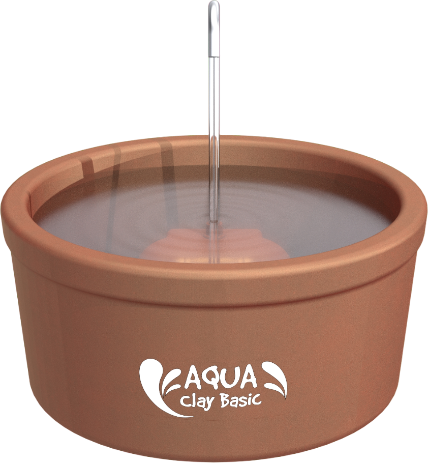 Fonte Bebedouro Cerâmica Amicus Aqua Clay Basic - Tam. Único