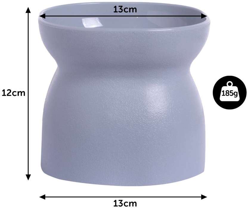 Comedouro e Bebedouro Ergonocat Pet Games Cinza - Tam. Único