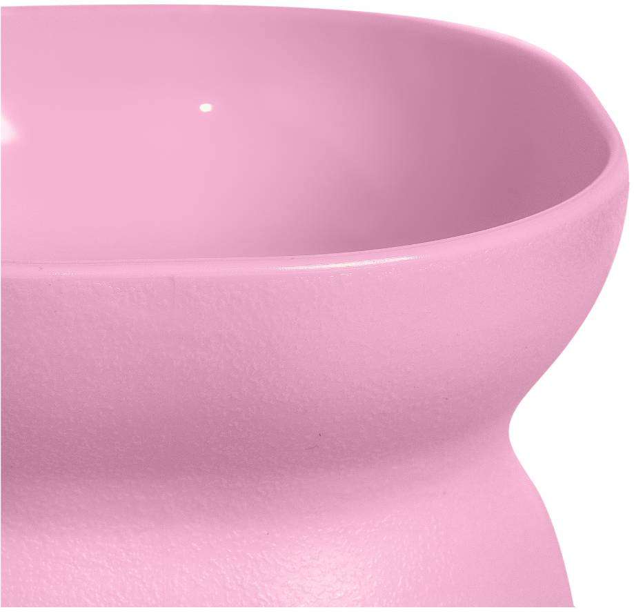 Comedouro e Bebedouro Ergonocat Pet Games Rosa - Tam. Único