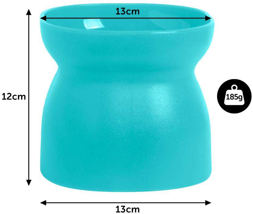 Comedouro e Bebedouro Ergonocat Pet Games Verde Água - Tam. Único