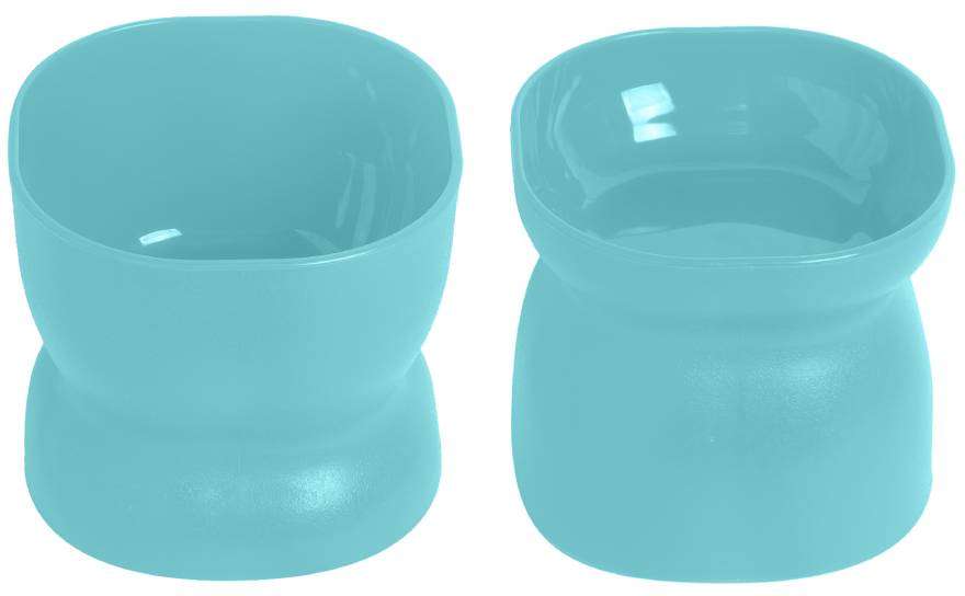 Comedouro e Bebedouro Ergonocat Pet Games Verde Água - Tam. Único