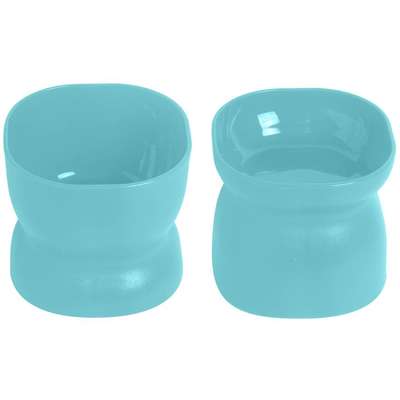 Comedouro e Bebedouro Ergonocat Pet Games Verde Água