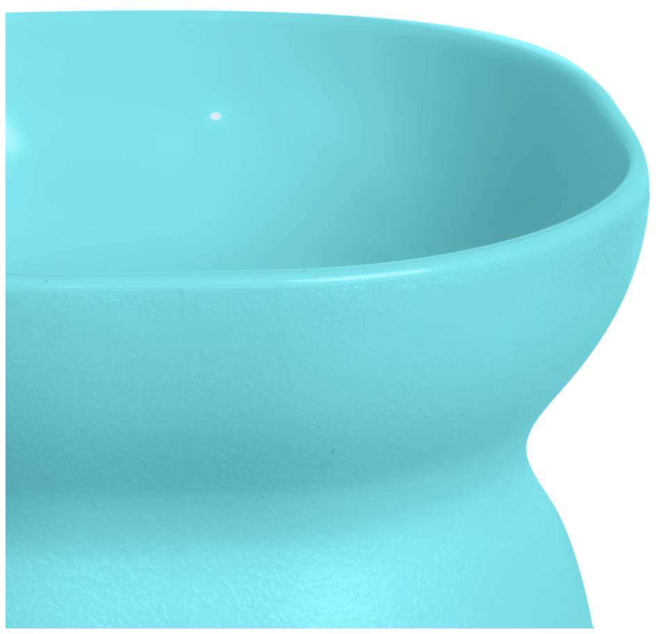 Comedouro e Bebedouro Ergonocat Pet Games Verde Água - Tam. Único