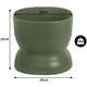 Comedouro e Bebedouro Ergonocat Pet Games Verde Musgo