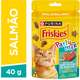 Petisco Purina Friskies Party Mix para Gatos Adultos Sabor Salmão”