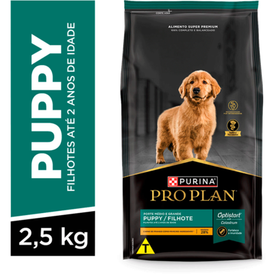 Ração Seca Nestlé Purina Pro Plan Frango para Cães Filhotes de Porte Médios e Grandes