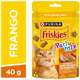 Petisco Purina Friskies Party Mix para Gatos Adultos Sabor Frango