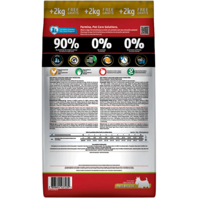 Ração Seca N&D Tropical Selection Frango, Cereais e Frutas Tropicais para Cães Adultos de Raças Minis