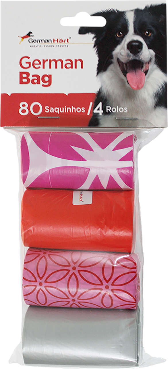 Kit Refil Cata Caca Floral - 4 Rolos