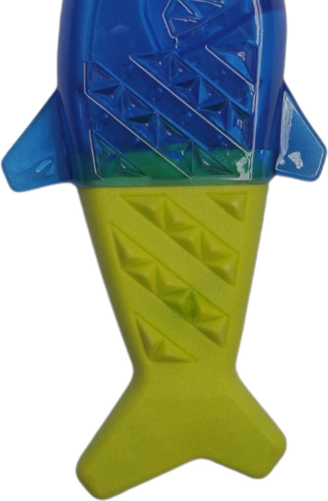 Brinquedo Mordedor Jambo Verão Tubarão Duplo - Tam. Único