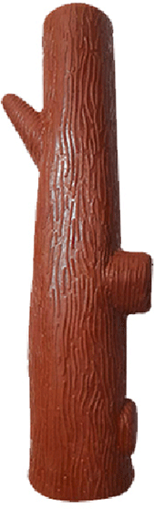 Brinquedo Pet Galho de Borracha Furacão Pet Maciço - Tam. M