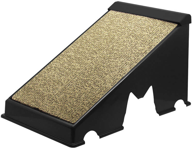 Brinquedo Arranhador Furacão Pet Rampa Plástico Black para Gatos - Tam. Único