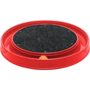 Brinquedo Arranhador Furacão Pet Redondo Vermelho para Gatos - Tam. Único
