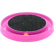 Brinquedo Arranhador Furacão Pet Redondo Rosa para Gatos - Tam. Único