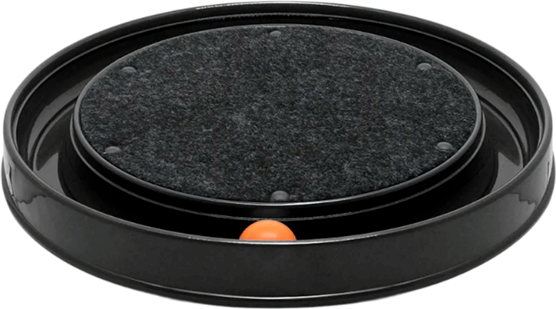 Brinquedo Arranhador Furacão Pet Redondo Black para Gatos - Tam. Único