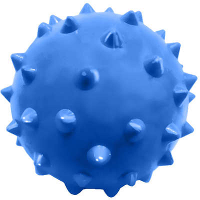 Brinquedo Furacão Pet Bola Maciça Cravo Azul