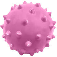 Brinquedo Furacão Pet Bola Maciça Cravo Rosa - 70 mm