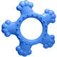 Brinquedo Estrela de Borracha Furacão Pet Azul