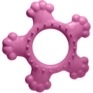 Brinquedo Estrela de Borracha Furacão Pet Rosa - Tam. Único