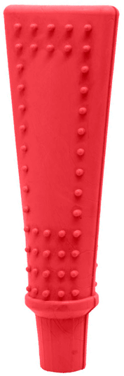 Brinquedo Pasta de Borracha Furacão Pet Vermelho - Tam. Único