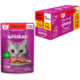 Ração Úmida Whiskas Sachê Carne ao Molho para Gatos Adultos
