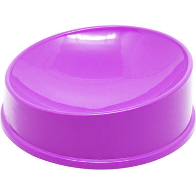 Comedouro Furacão Pet Gato Prime de Plástico Rosa