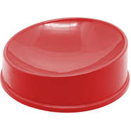 Comedouro Furacão Pet Gato Prime de Plástico Vermelho - 200 mL