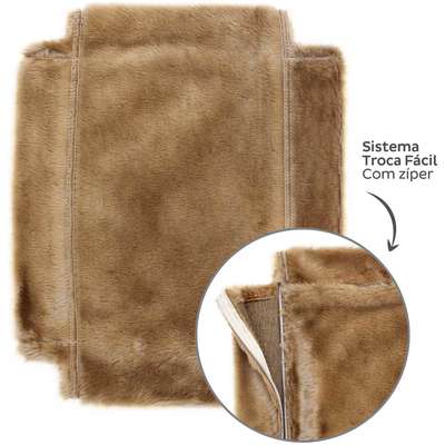 Refil Cama Gatton Catbed Pelúcia Areia para Gatos