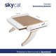 Cama Janeleira Gatton Sky Cat Branca para Gatos