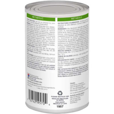 Ração Úmida Hill's Presciption Diet Metabolic + Mobility Sabor Vegetal e Atum para Cães